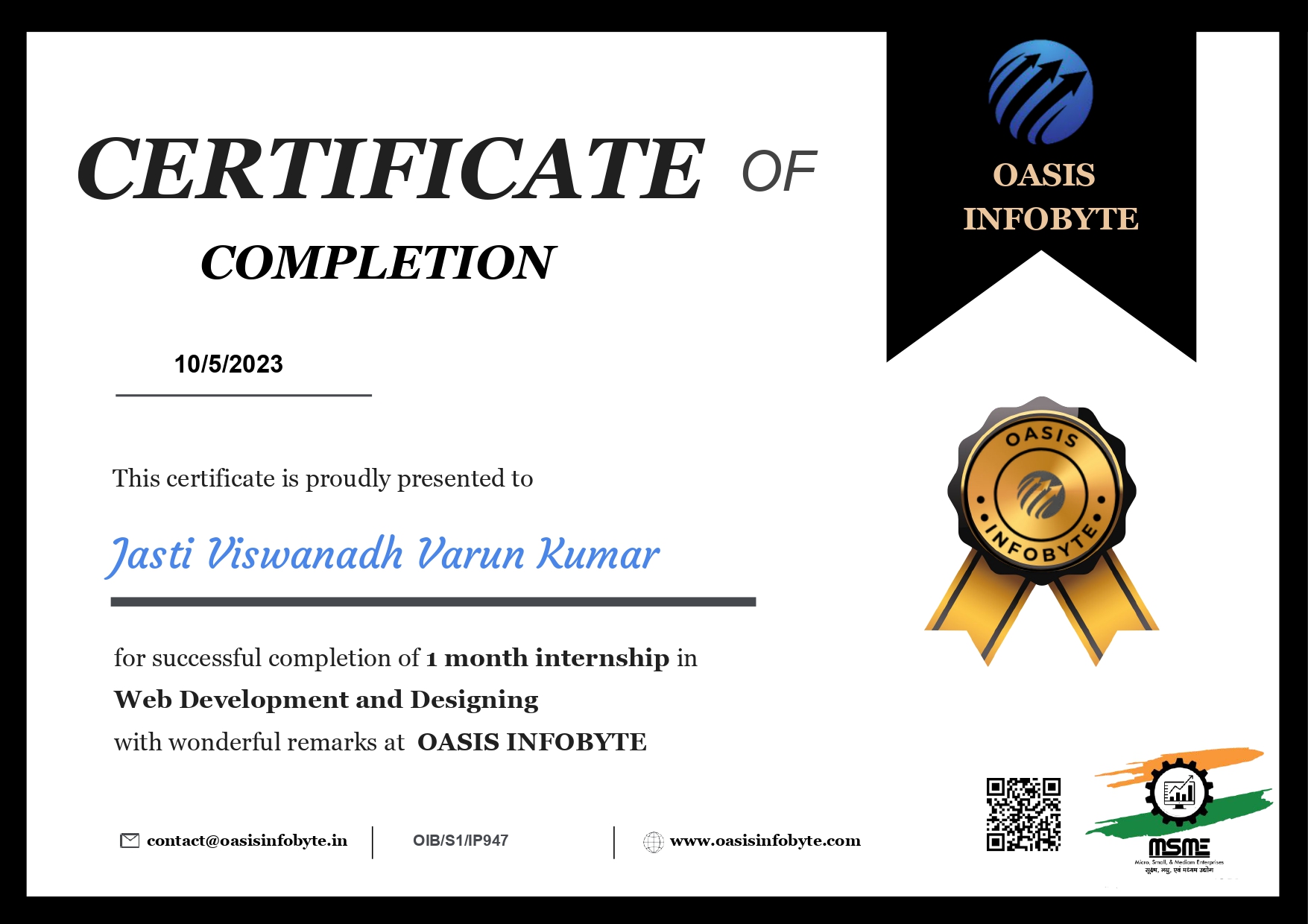 Certification 3